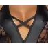 Cottelli Party - body cu model floral - negru