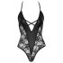 Cottelli Party - body floral negru - M