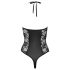 Cottelli Party - body floral negru - M