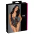 Cottelli Party - body cu model floral - negru - L