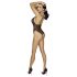 Cottelli - body dantelat deschis, brodat (negru-lila) - L