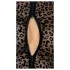 Noir - body negru cu mânecă lungă și model leopard - M