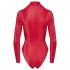 Cottelli - body roșu cu model de piele de șarpe - L