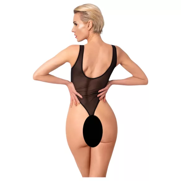 Noir - body transparent (negru) - XL