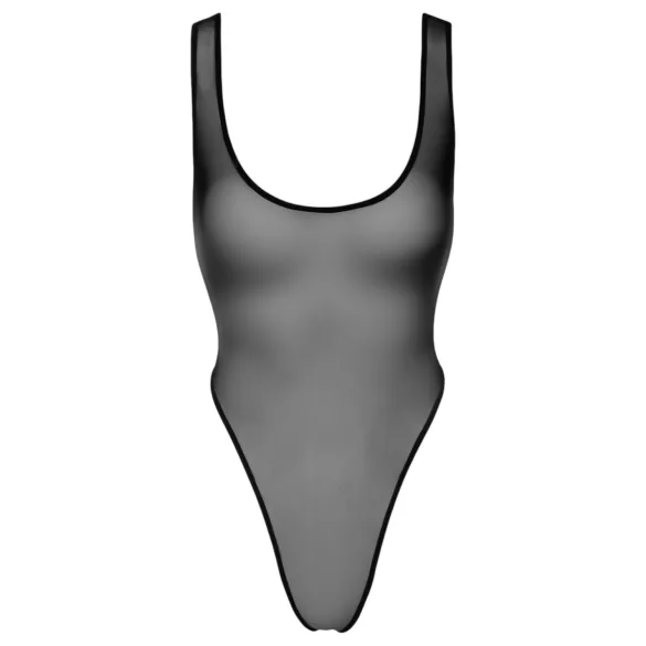 Noir - body transparent (negru) - XL