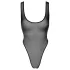 Noir - body transparent (negru) - XL