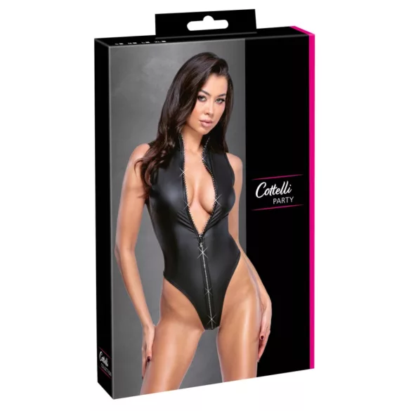 Cottelli - body lucios - negru