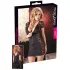 Cottelli - Rochie sexy cu dantelă și fundiță - negru - M