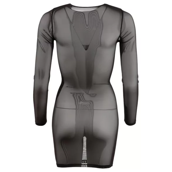 Cottelli - rochie transparentă - negru - M