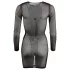 Cottelli - rochie transparentă - negru - XL