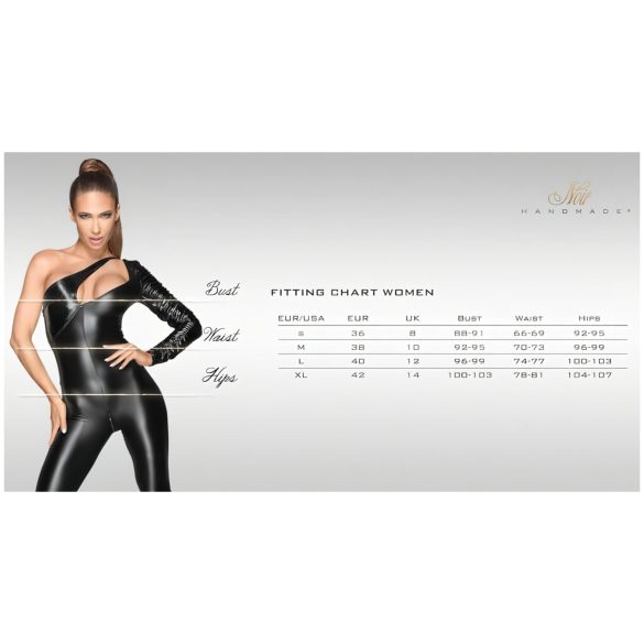 Noir - rochie plisată sexy cu bust transparent și bandă la gât - negru - L