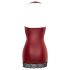 Cottelli - rochie mini lucioasă (roșie) - M