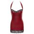 Cottelli - rochie mini lucioasă (roșie) - L