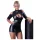 Cottelli - rochie sexy cu umeri decupați - negru - L