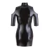 Cottelli - rochie sexy cu umeri decupați - negru - XL