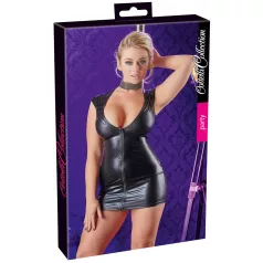 Cottelli - rochie mini fără mâneci - lucioasă - neagră