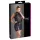 Cottelli Plus Size - rochie chiffon lucioasă - negru - 3XL