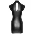 Cottelli - rochie mulată lucioasă - negru - M