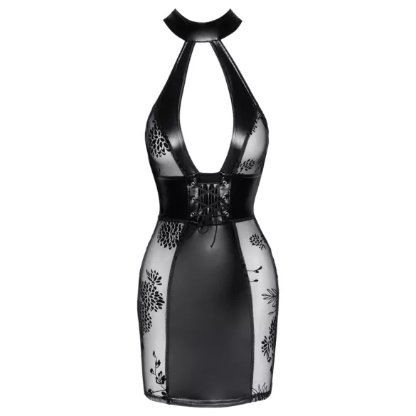 Noir - Rochie mini corset (neagră)