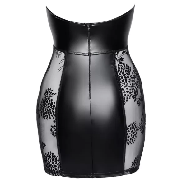 Noir - Rochie mini corset (neagră)