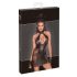 Noir - Rochie Mini cu Șireturi (Neagră) - L