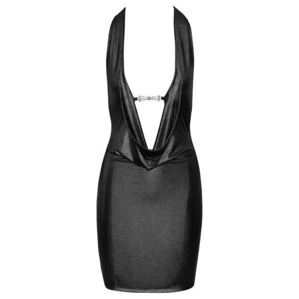 Cottelli Party - rochie cu guler la gât (argintie) - XL