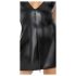 Noir - rochie mini scurtă cu model piele de șarpe - negru - M