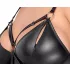 Cottelli Plus Size - rochie sexy cu cătușe - negru