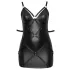 Cottelli Plus Size - rochie sexy cu cătușe - negru