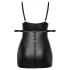 Cottelli Plus Size - rochie sexy cu cătușe - negru