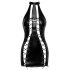 Noir - rochie mini specială cu șireturi (neagră) - L