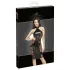Noir - rochie cu guler lucios (negru)