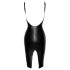 Noir - rochie cu aspect de piele tăiată (negru)
