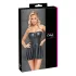 Cottelli - rochie mini lucioasă cu fustă plisată - negru - L