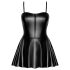 Noir Libido - rochie mini mată - negru - M