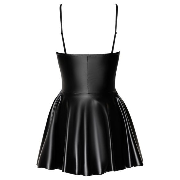 Noir Libido - rochie mini mată - negru - M