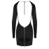 Cottelli - rochie mini cu spatele gol - negru - L
