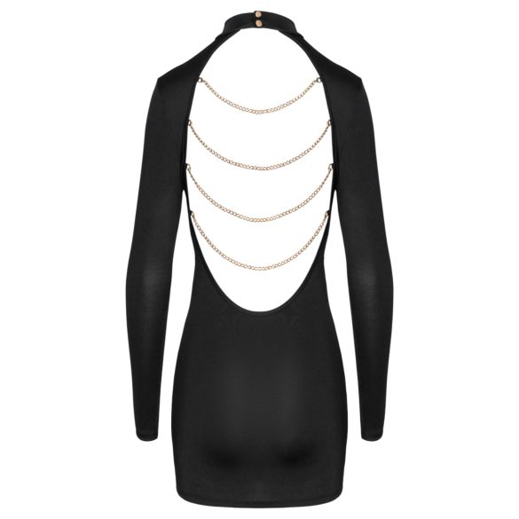 Cottelli - rochie mini cu lanț, spate decupat - negru - M