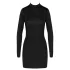 Cottelli - rochie mini cu lanț, spate decupat - negru - L