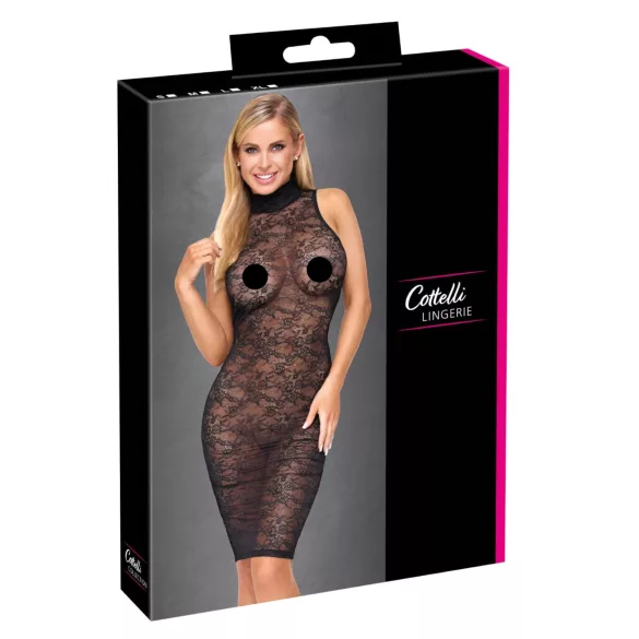 Cottelli - rochie din dantelă până la genunchi (negru)
