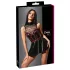 Cottelli - rochie mini din dantelă tip corset (negru)