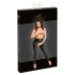 Noir - leggings deschis, lucios (negru)