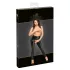 Noir - leggings deschis, lucios (negru) - M