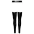 Noir - dres lucios - chaps sexy - negru - M