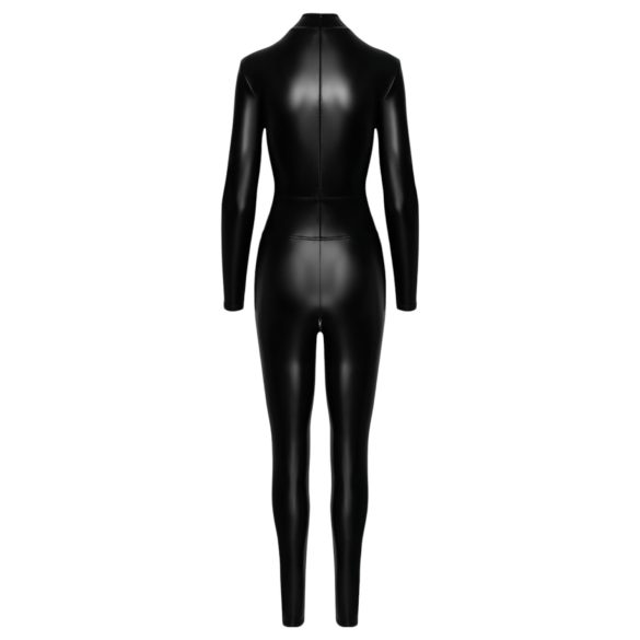 Noir - salopetă cu fermoar (neagră) - L