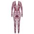 Noir Kink Royal - body dantelă transparentă - roșu