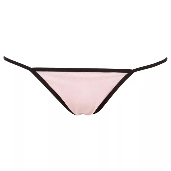 Cottelli - Babydoll sexy cu volane - dantelă neagră - XXL