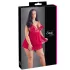 Cottelli - babydoll plus size - dantelă, lejer - roșu - 3XL