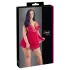 Cottelli - babydoll plus size - dantelă, lejer - roșu - 4XL