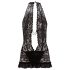 Cottelli - Mini din dantelă cu guler (negru) - L